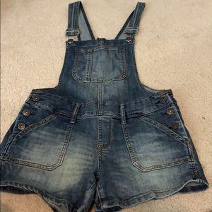 Overall Shorts